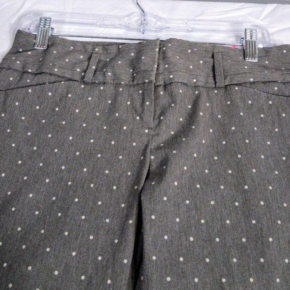 The Limited Women's Size 4 Gray with White Dots High Waisted Pants/Trousers - Picture 11 of 11